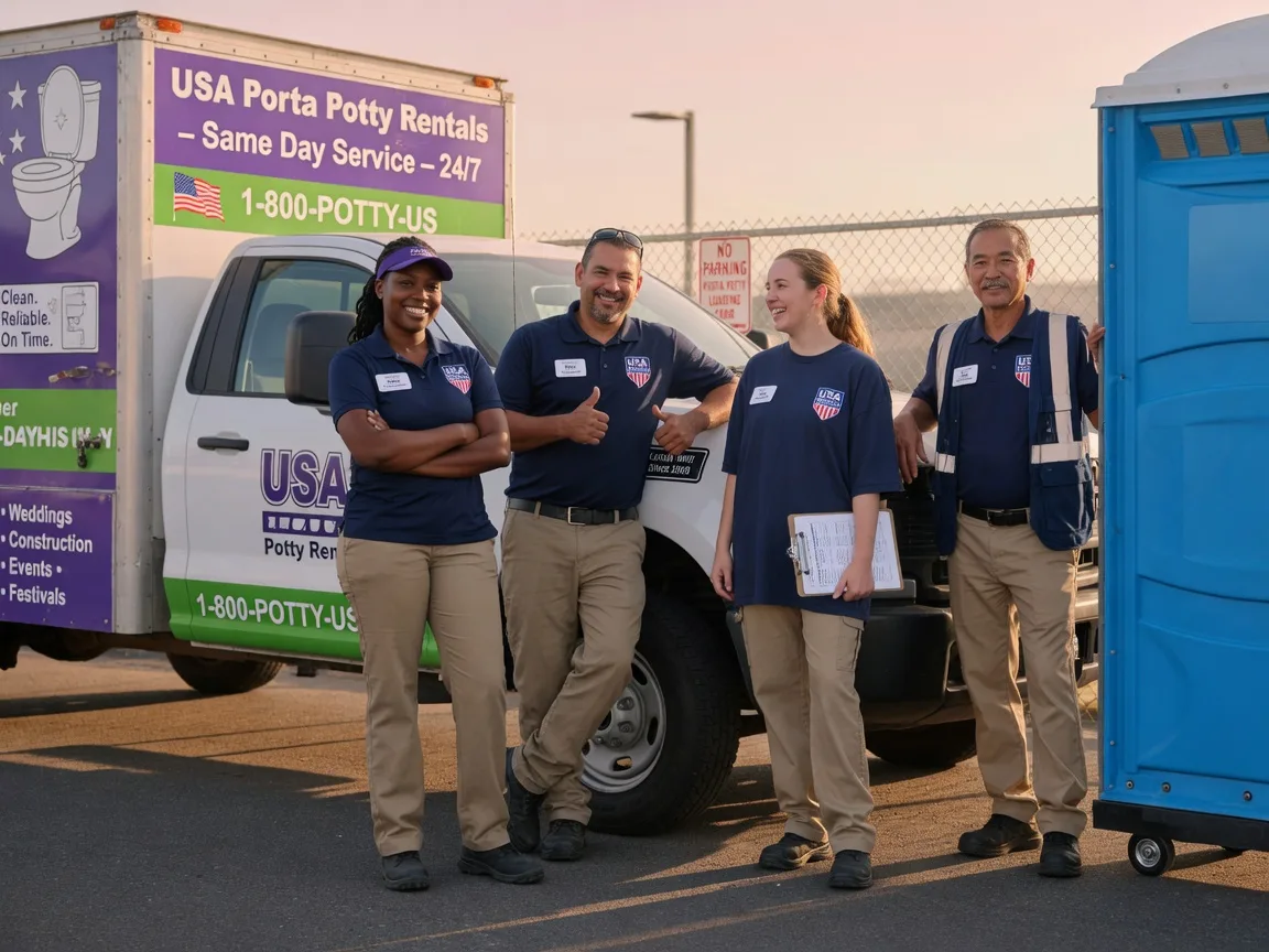 Porta Potty Rental company in Marshall, NC